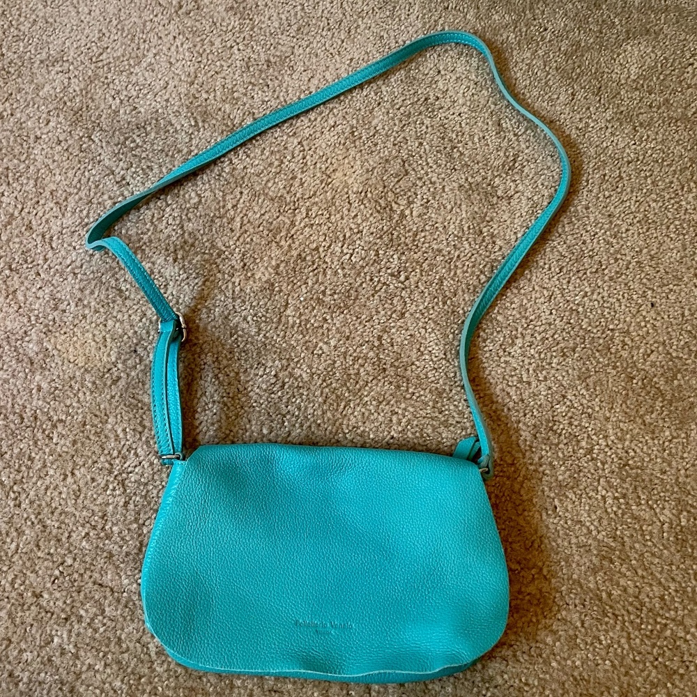 Pelletteria Veneta Authentic Italian Leather Crossbody Purse